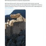 ADIYAMAN (PERRE) - (Berfin GÜRBÜZ) - TEKNOFEST 2026 kapsamında bu yıl ilk kez düzenlenecek İleri Otonom Sistemler Tasarım ve Operasyon Yarışması, 21-25 Eylül tarihlerinde Adıyaman Üniversitesi Stadyumu'nda gerçekleştiril...