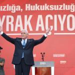 BALIKESİR (PERRE) - (Berfin GÜRBÜZ) - İYİ Parti Genel Başkanı Müsavat Dervişoğlu, Balıkesir Kuvayı Milliye Meydanı'nda düzenlenen "Bayrağı açma vakti, işte tam da bu zaman!