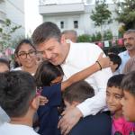 ADIYAMAN (PERRE) - (Berfin GÜRBÜZ) - Adıyaman Belediye Başkanı Abdurrahman Tutdere'nin girişimleri ve Denizli Büyükşehir Belediyesi'nin desteğiyle Karapınar Mahallesi'nde yapılan 3 bin 500 metrekarelik Denizli Parkı töre...