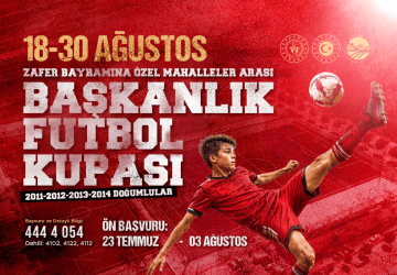 Mahalle Takımları Zafer Kupası İçin Sahaya İniyor