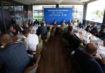Büyükşehir Belediyesi Pazarcık’ta Muhtarların Taleplerini Dinledi