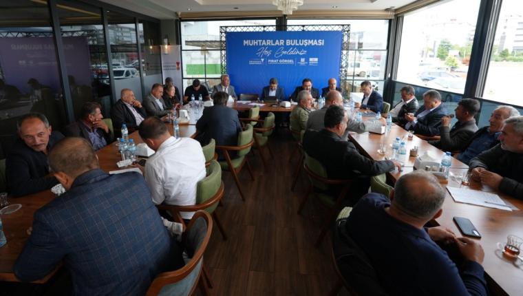 Büyükşehir Belediyesi Pazarcık’ta Muhtarların Taleplerini Dinledi